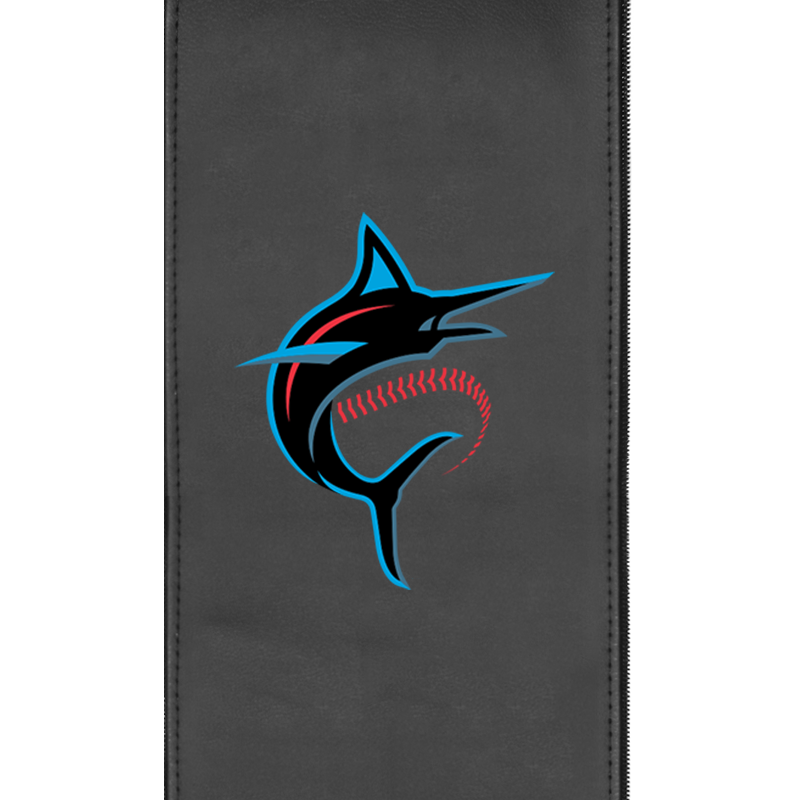 Miami Marlins Alternate Logo Panel For Xpression Gaming Chair Only