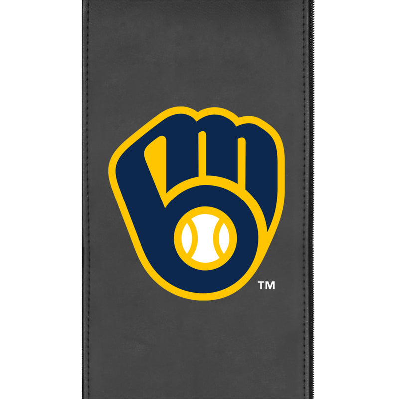Xpression Pro Gaming Chair with Milwaukee Brewers Cooperstown Primary Logo