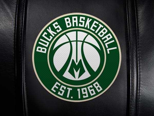 Milwaukee Bucks Secondary Logo Panel For Xpression Gaming Chair Only