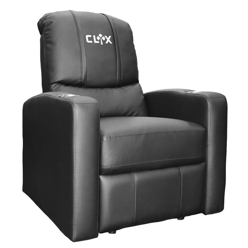 Stealth Recliner with Celtics Crossover Gaming Wordmark White