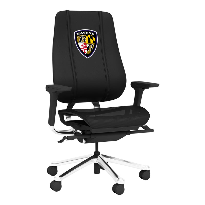 Xpression Pro Gaming Chair with Baltimore Ravens Primary Logo