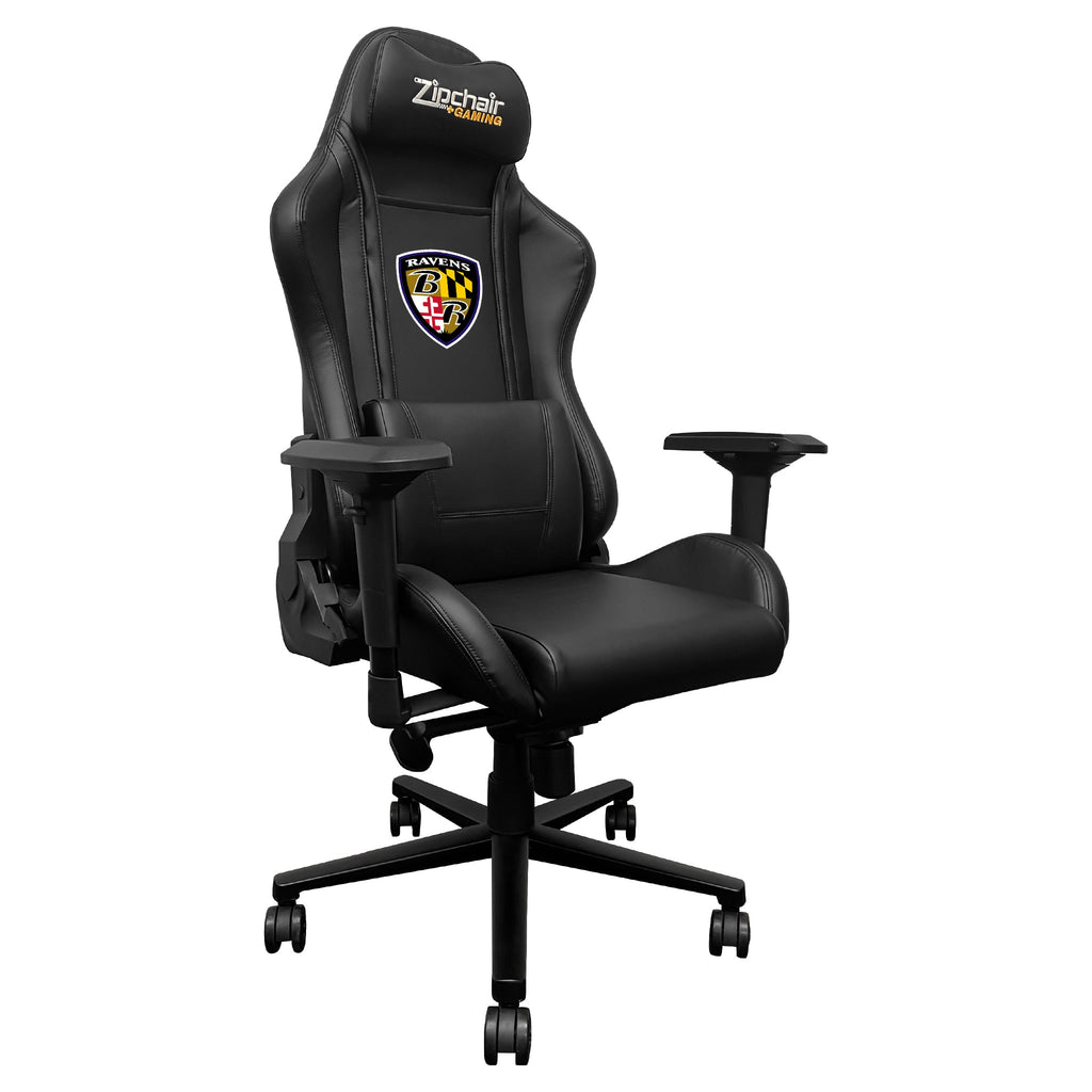 Xpression Pro Gaming Chair with Baltimore Ravens Alternate Logo