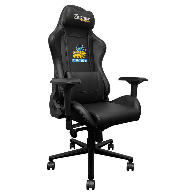 Xpression Pro Gaming Chair with  Detroit Lions Primary Logo