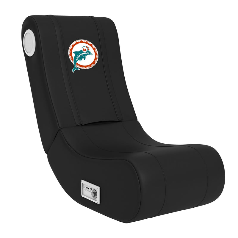 Xpression Pro Gaming Chair with Miami Dolphins Alternate Logo