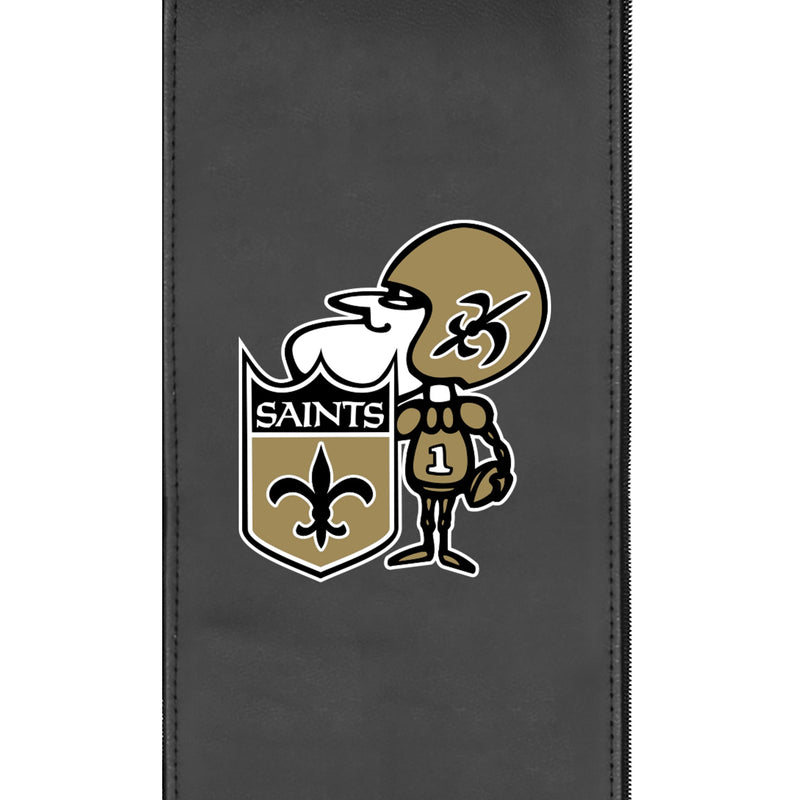 Xpression Pro Gaming Chair with  New Orleans Saints Helmet Logo