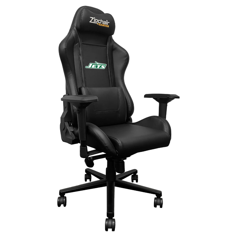 Xpression Pro Gaming Chair with  New York Jets Secondary Logo