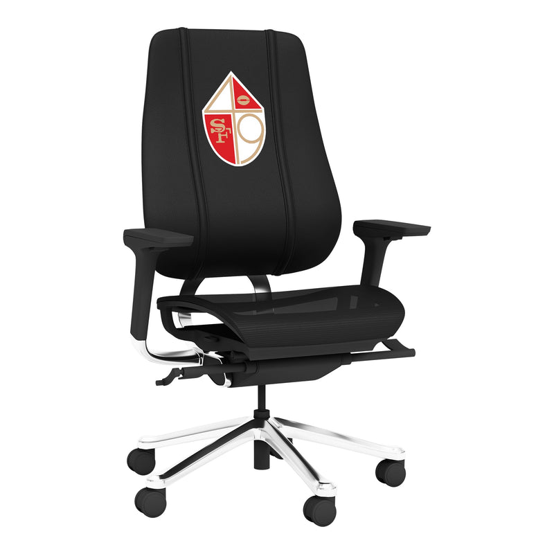 Xpression Pro Gaming Chair with  San Francisco 49ers Helmet Logo