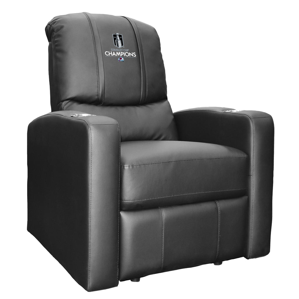 Stealth Recliner with Colorado Avalanche 2022 Champions Logo