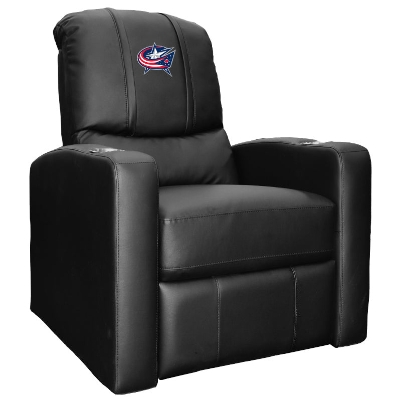 Stealth Recliner with Colombus Blue Jackets Logo