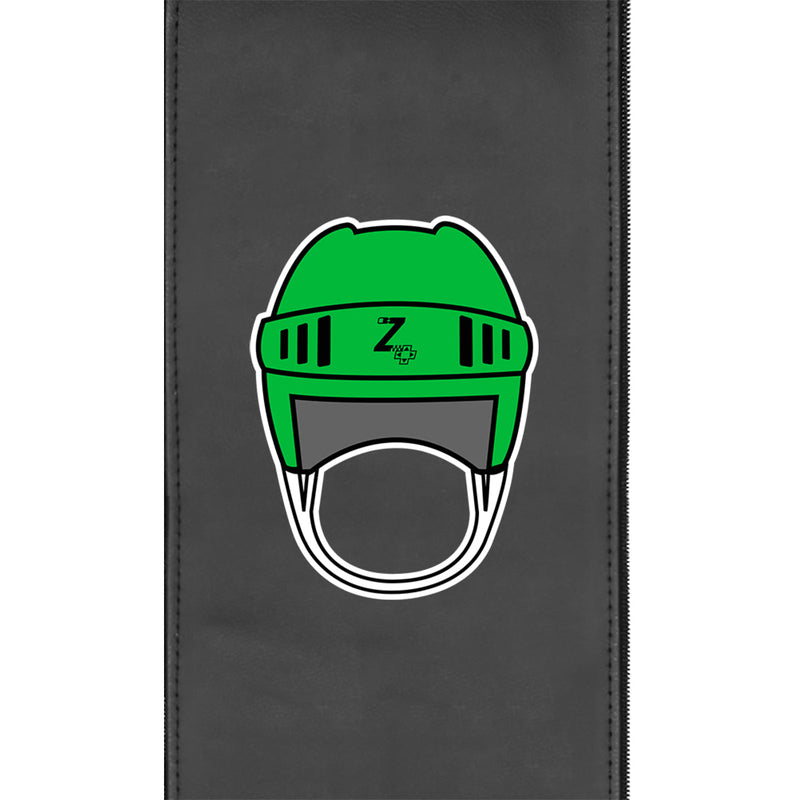Stealth Recliner with Hockey Helmet Gaming Logo