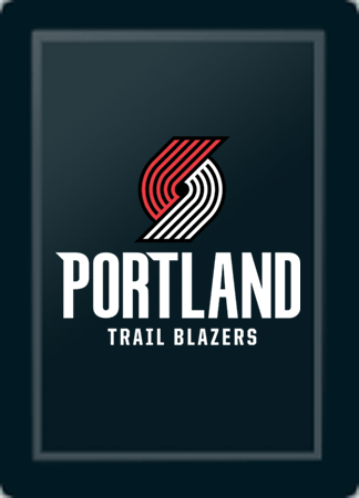 Portland Trailblazers Secondary Logo Panel For Stealth Recliner
