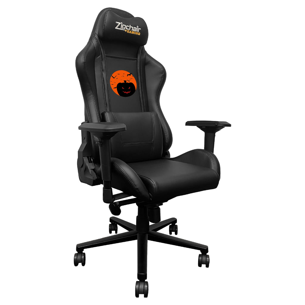 Xpression Pro Gaming Chair with The Great Zipchair Pumpkin Logo
