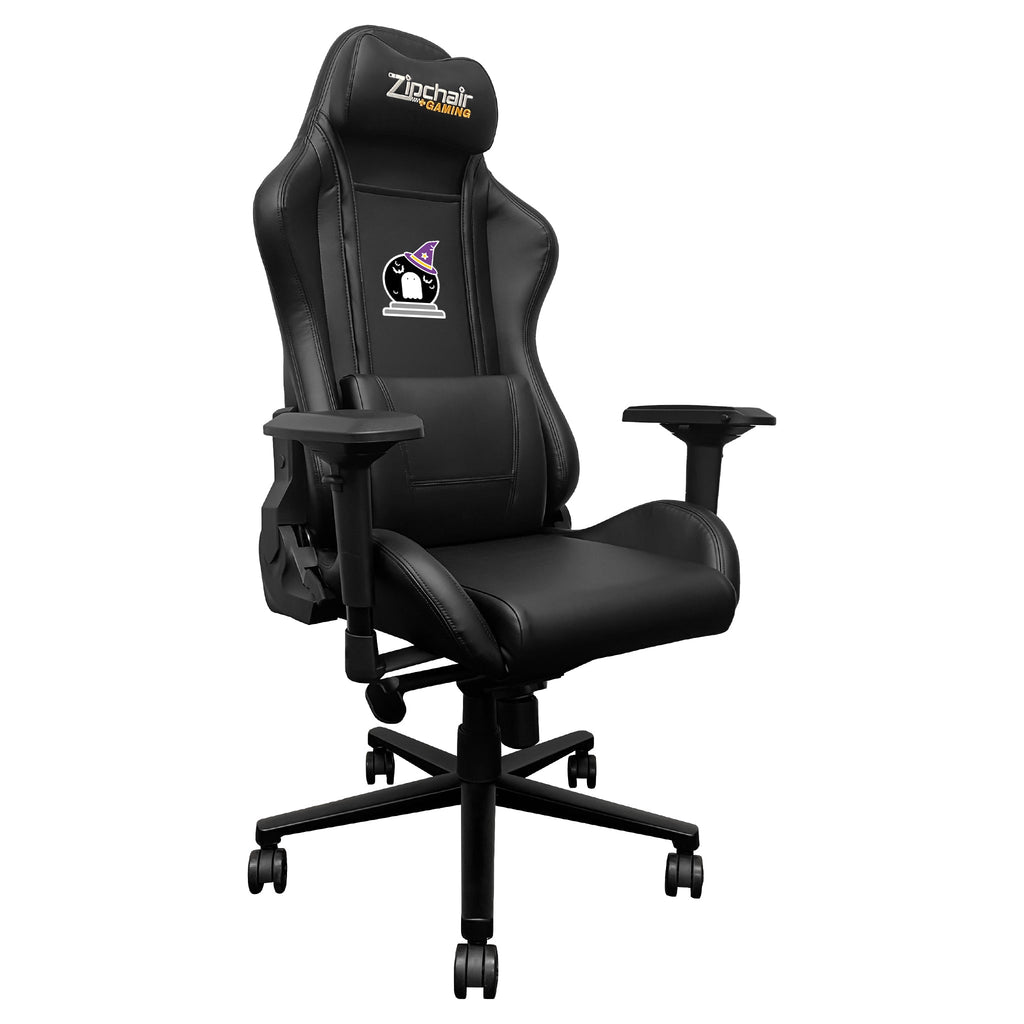 Xpression Pro Gaming Chair with Batty Ghostly Goblin Halloween Logo