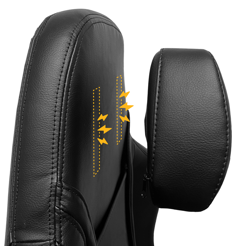 Xpression Pro Gaming Chair with Notre Dame Wordmark Logo Zipchair Gaming